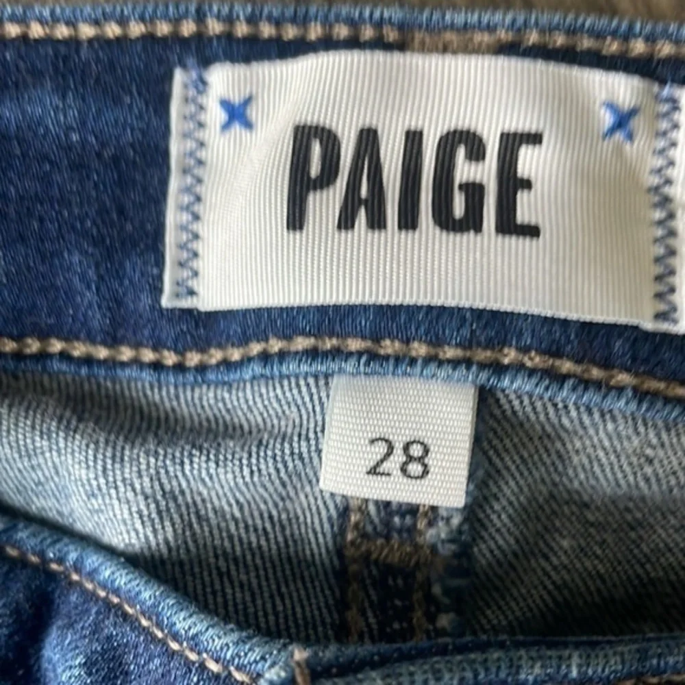 Paige jeans size 28 women's skyline style ankle peg